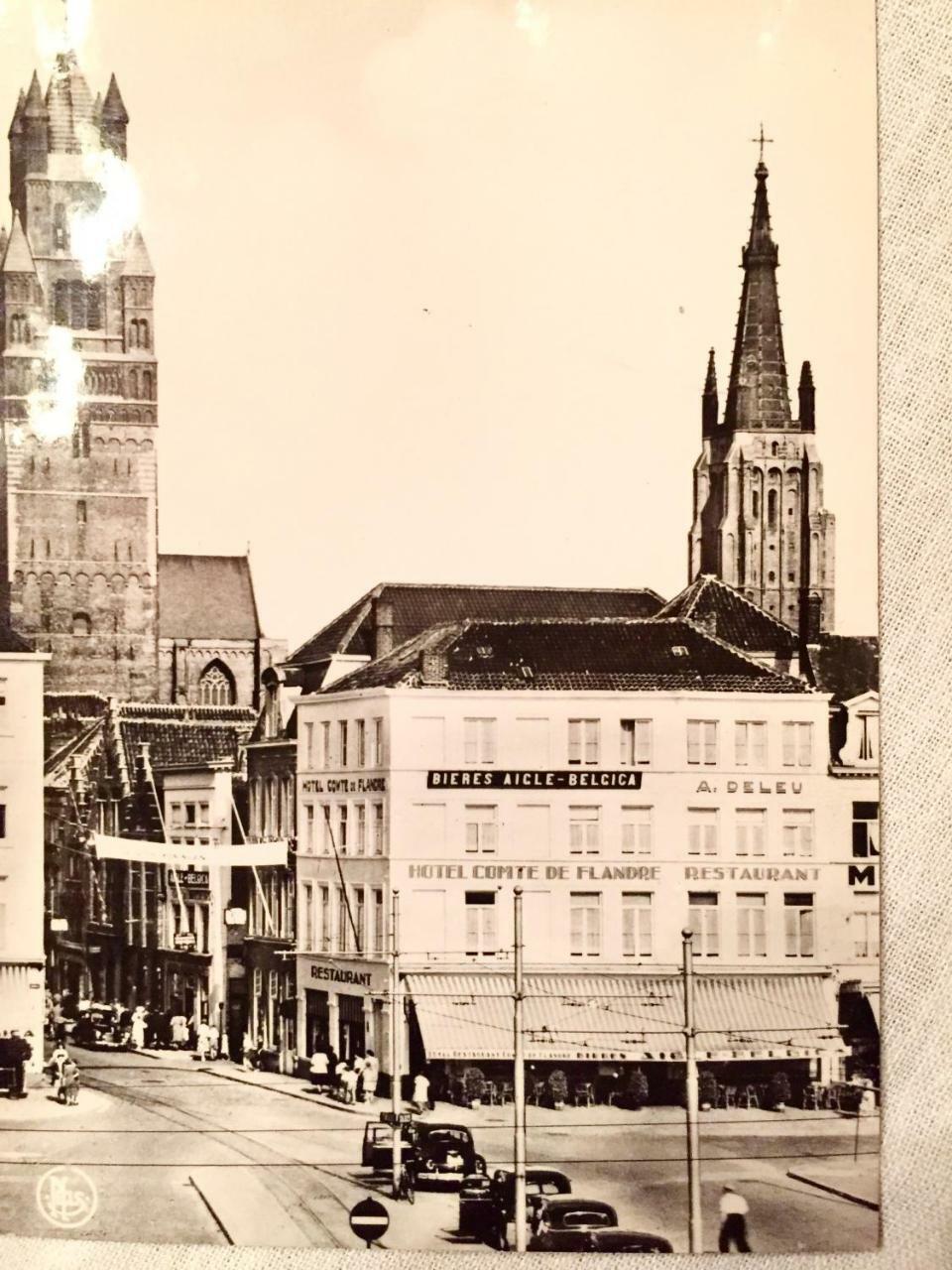 Hotel Logies Graaf Van Vlaanderen à Bruges Extérieur photo